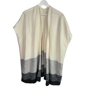 Athleta O/S Cashmere sweater open front